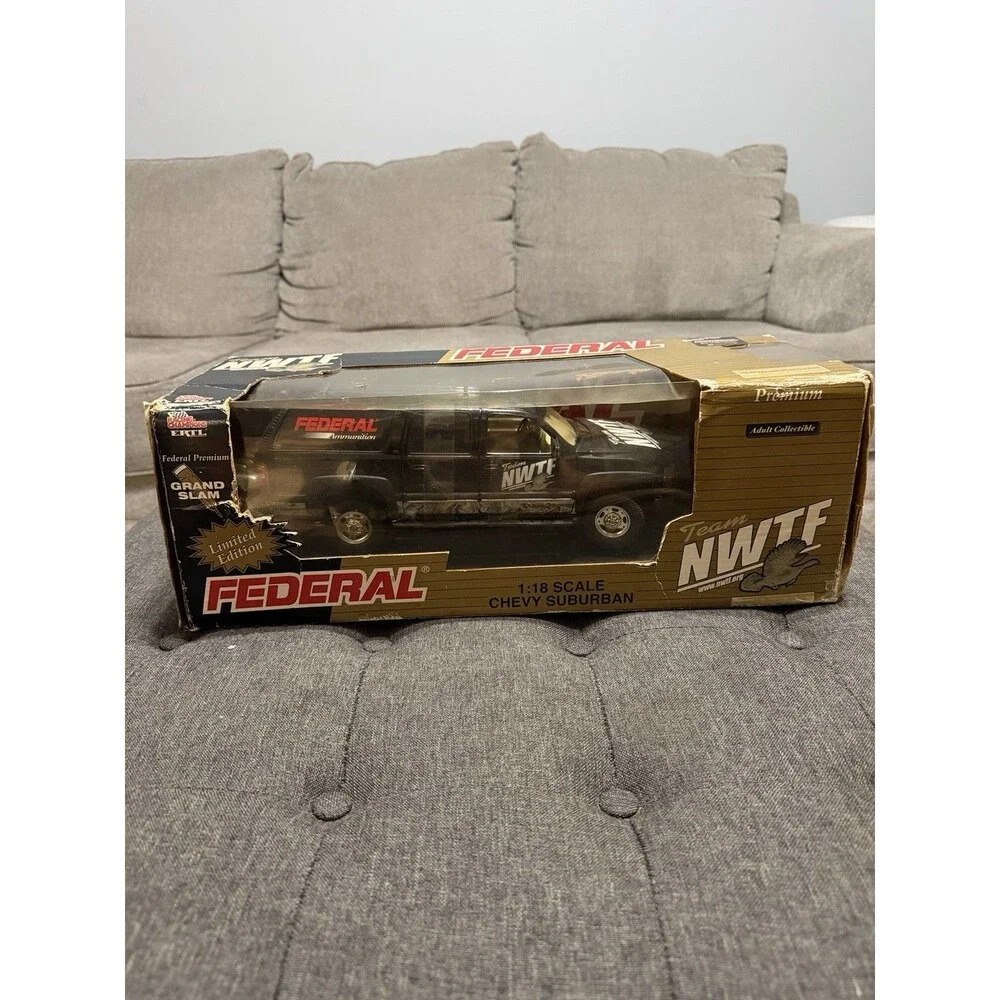 Ertl Chevy Suburban 1:18 Federal Ammunition Diecast Limited Edition